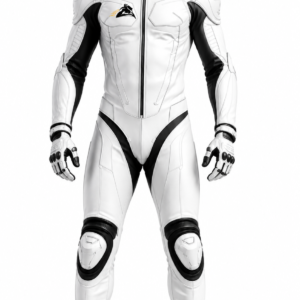 Velox Stealth Arctic One Piece Leather Racing Suit