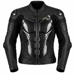 Velox Carbon X Leather Motorcycle Racing Jacket