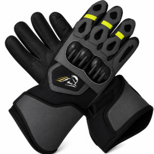 Velox Strike TPU Leather Motorcycle Racing Gloves |