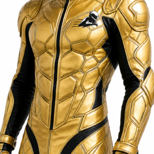 Velox Phantom Gold One Piece Leather Racing Suit