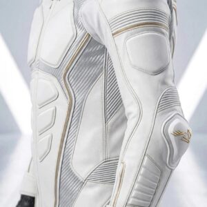 Velox Apex White One Piece Leather Racing Suit