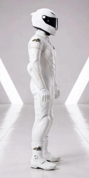 Velox Apex Women’s White One-Piece Racing Suit
