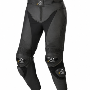 VeloxGear Leather Motorcycle Riding Pants