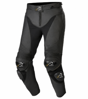 VeloxGear Leather Motorcycle Riding Pants